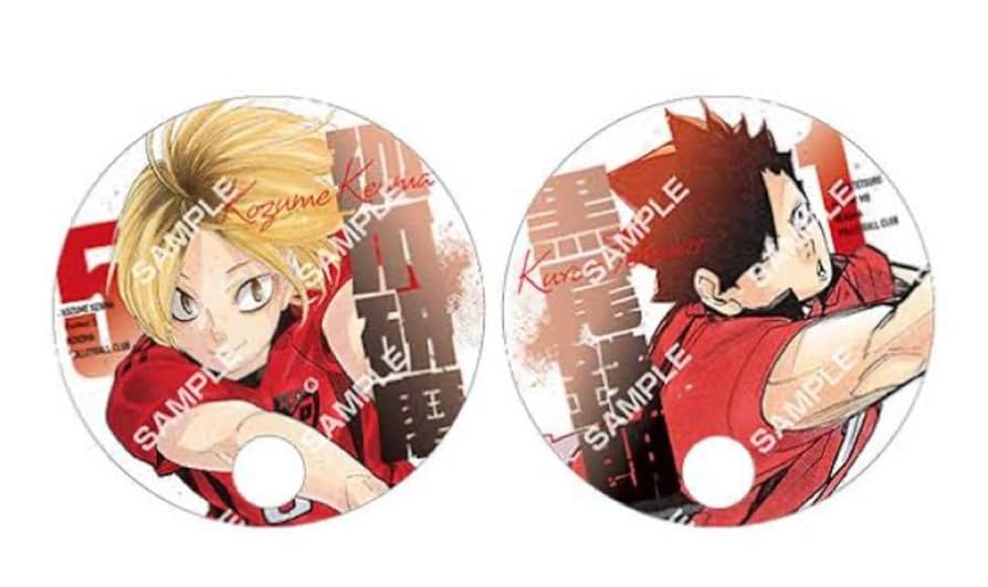 Amazon.co.jp: ハイキュー 孤爪研磨&黒尾鉄朗うちわセット